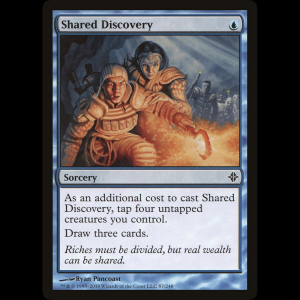 MTG Descubrimiento compartido (Shared Discovery) Rise of the Eldrazi roe#87