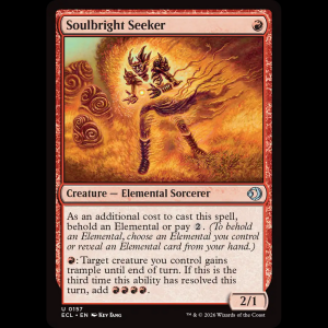 MTG Soulbright Seeker Lorwyn Eclipsed ecl#157