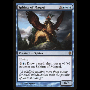 MTG Esfinge de Magosi (Sphinx of Magosi) Rise of the Eldrazi roe#89