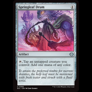 MTG Springleaf Drum Lorwyn Eclipsed ecl#260