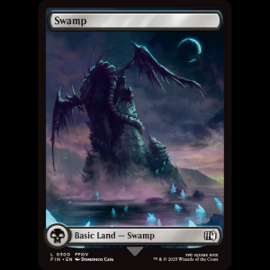 MTG Swamp Final Fantasy fin#300