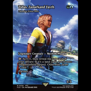 MTG Thrasios, Triton Hero Final Fantasy: Through the Ages fca#58