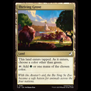 MTG Thriving Grove Avatar: The Last Airbender Eternal tle#261