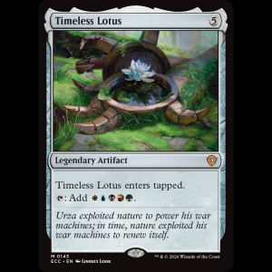 MTG Timeless Lotus Lorwyn Eclipsed Commander ecc#143