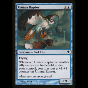 MTG Rapaz de Umara (Umara Raptor) Zendikar zen#75