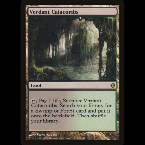 MTG Verdant Catacombs Zendikar zen#229