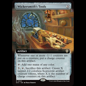 MTG Wickersmith's Tools Lorwyn Eclipsed Commander ecc#41