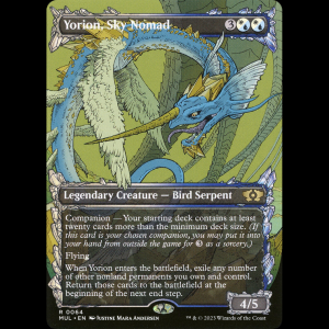MTG Yorion, Nómada del Cielo (Yorion, Sky Nomad) Multiverse Legends mul#64