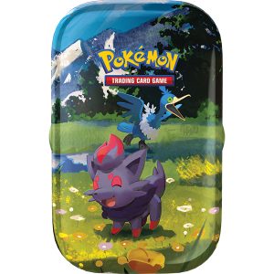 Pokemon TCG Ascended Heroes Mini Tin Zorua Cramorant Ingles