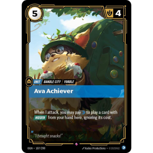 Riftbound Ava Achiever - Origins 107/298