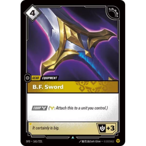 Riftbound B.F. Sword - Spiritforged 161/221