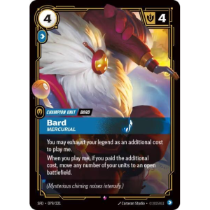 Riftbound Bard - Mercurial - Spiritforged 079/221