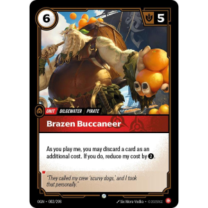 Riftbound Brazen Buccaneer - Origins 002/298
