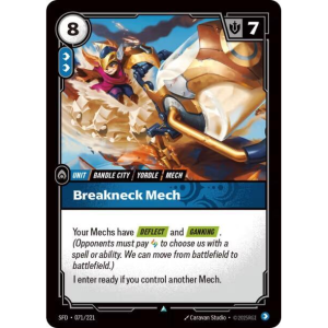 Riftbound Breakneck Mech - Spiritforged 071/221