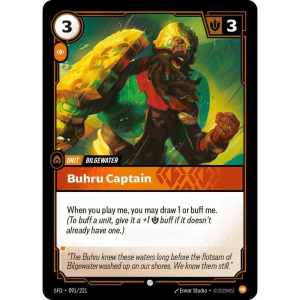Riftbound Buhru Captain - Spiritforged 091/221