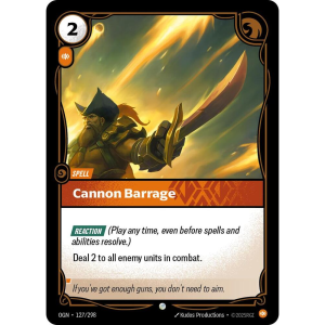 Riftbound Cannon Barrage - Origins 127/298