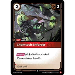 Riftbound Chemtech Enforcer - Origins 003/298