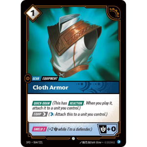 Riftbound Cloth Armor - Spiritforged 064/221