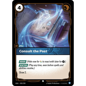 Riftbound Consult the Past - Origins 083/298