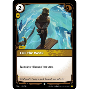 Riftbound Cull the Weak - Origins 209/298