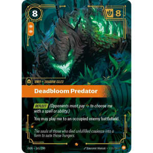 Riftbound Deadbloom Predator - Origins 161/298