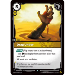 Riftbound Drag Under - Spiritforged 164/221