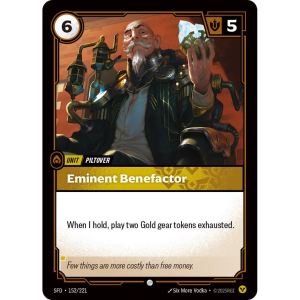 Riftbound Eminent Benefactor - Spiritforged 152/221