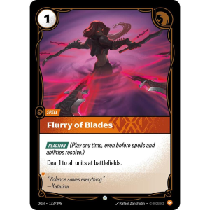 Riftbound Flurry of Blades - Origins 133/298