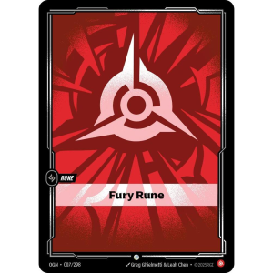 Riftbound Fury Rune - Origins 007/298