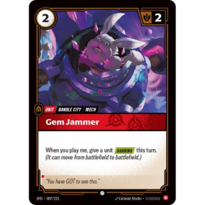 Riftbound Gem Jammer - Spiritforged 007/221