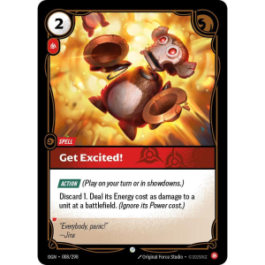 Riftbound Get Excited! - Origins - FOIL 008/298