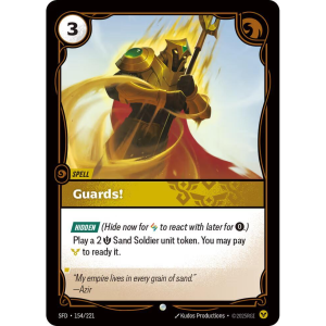 Riftbound Guards! - Spiritforged - FOIL 154/221