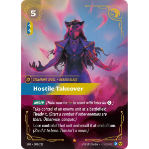 Riftbound Hostile Takeover - Spiritforged 202/221