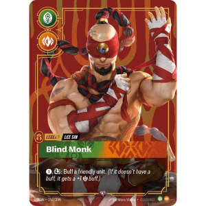 Riftbound Lee Sin - Blind Monk - Origins 257/298