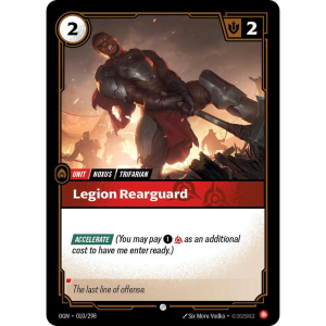 Riftbound Legion Rearguard - Origins 010/298