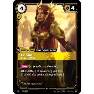 Riftbound Leona - Determined - Origins 238/298