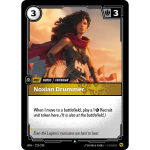 Riftbound Noxian Drummer - Origins 222/298