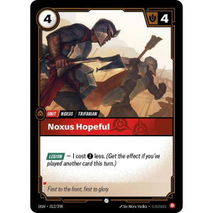 Riftbound Noxus Hopeful - Origins 012/298