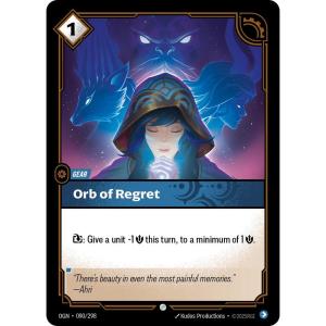Riftbound Orb of Regret - Origins 090/298