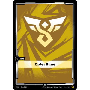 Riftbound Order Rune - Origins 214/298