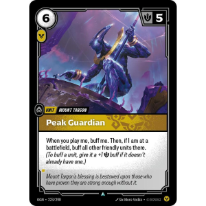 Riftbound Peak Guardian - Origins 223/298