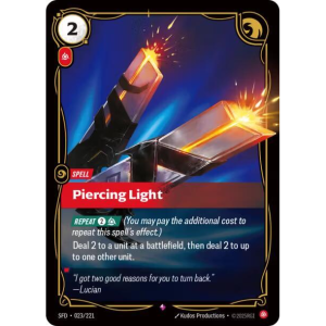 Riftbound Piercing Light - Spiritforged 023/221