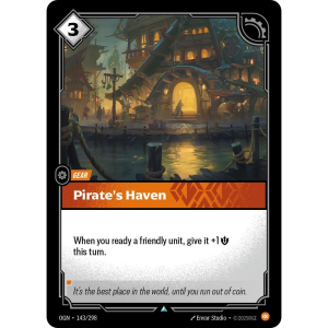 Riftbound Pirate's Haven - Origins - FOIL 143/298