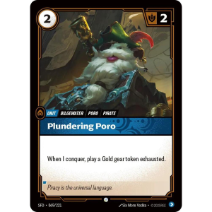 Riftbound Plundering Poro - Spiritforged 069/221