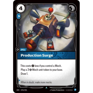 Riftbound Production Surge - Spiritforged - FOIL 076/221