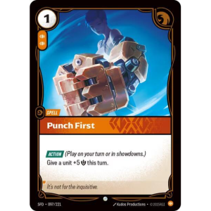 Riftbound Punch First - Spiritforged 097/221
