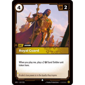 Riftbound Royal Guard - Spiritforged 157/221