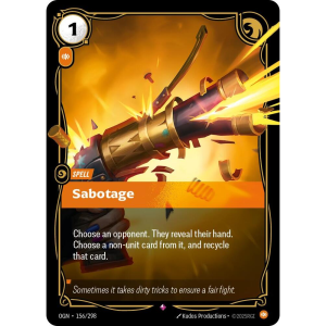 Riftbound Sabotage - Origins 156/298
