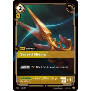 Riftbound Sacred Shears - Spiritforged 172/221