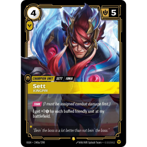 Riftbound Sett - Kingpin (Alternate Art) - Origins 240a/298